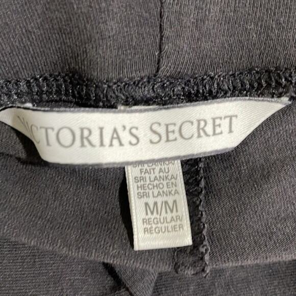 Victoria's Secret Leggings Womens Medium Gray Fitted Pull On - Picture 5 of 5